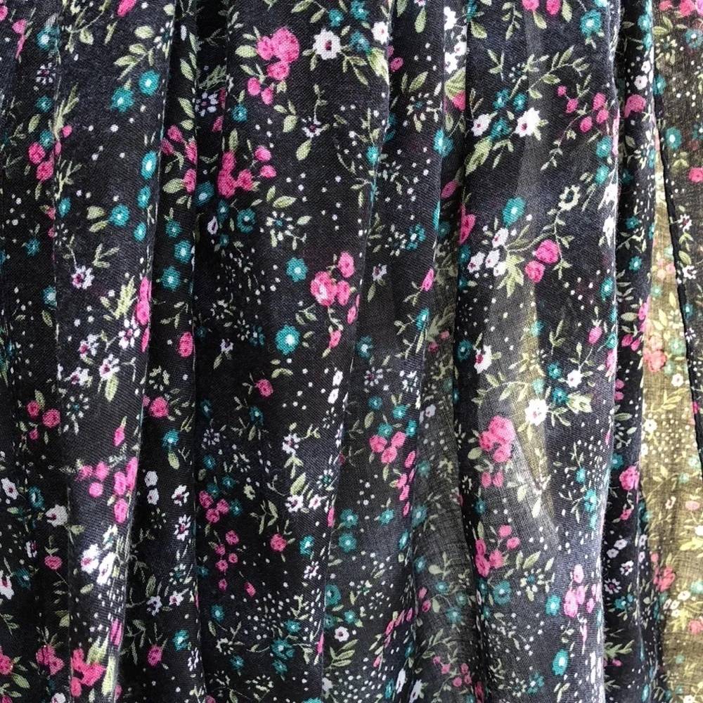 Multi Floral Large Scarf